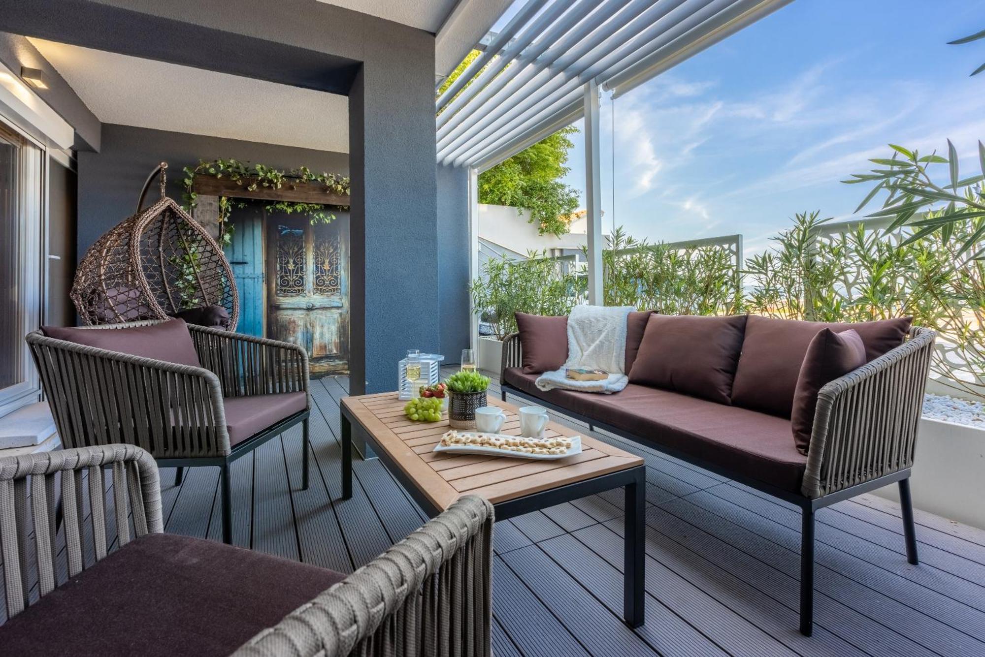Panoramica Apartment With Whirlpool Crikvenica Exterior foto