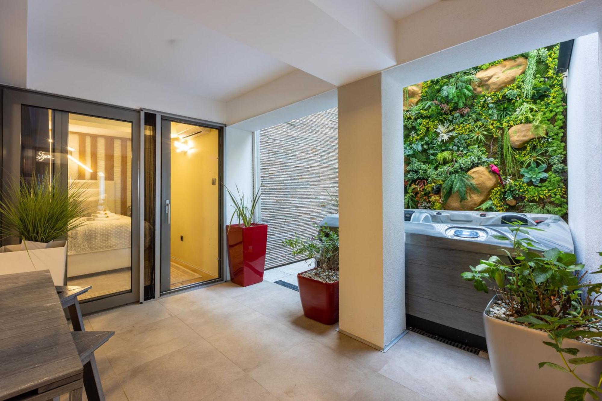 Panoramica Apartment With Whirlpool Crikvenica Exterior foto