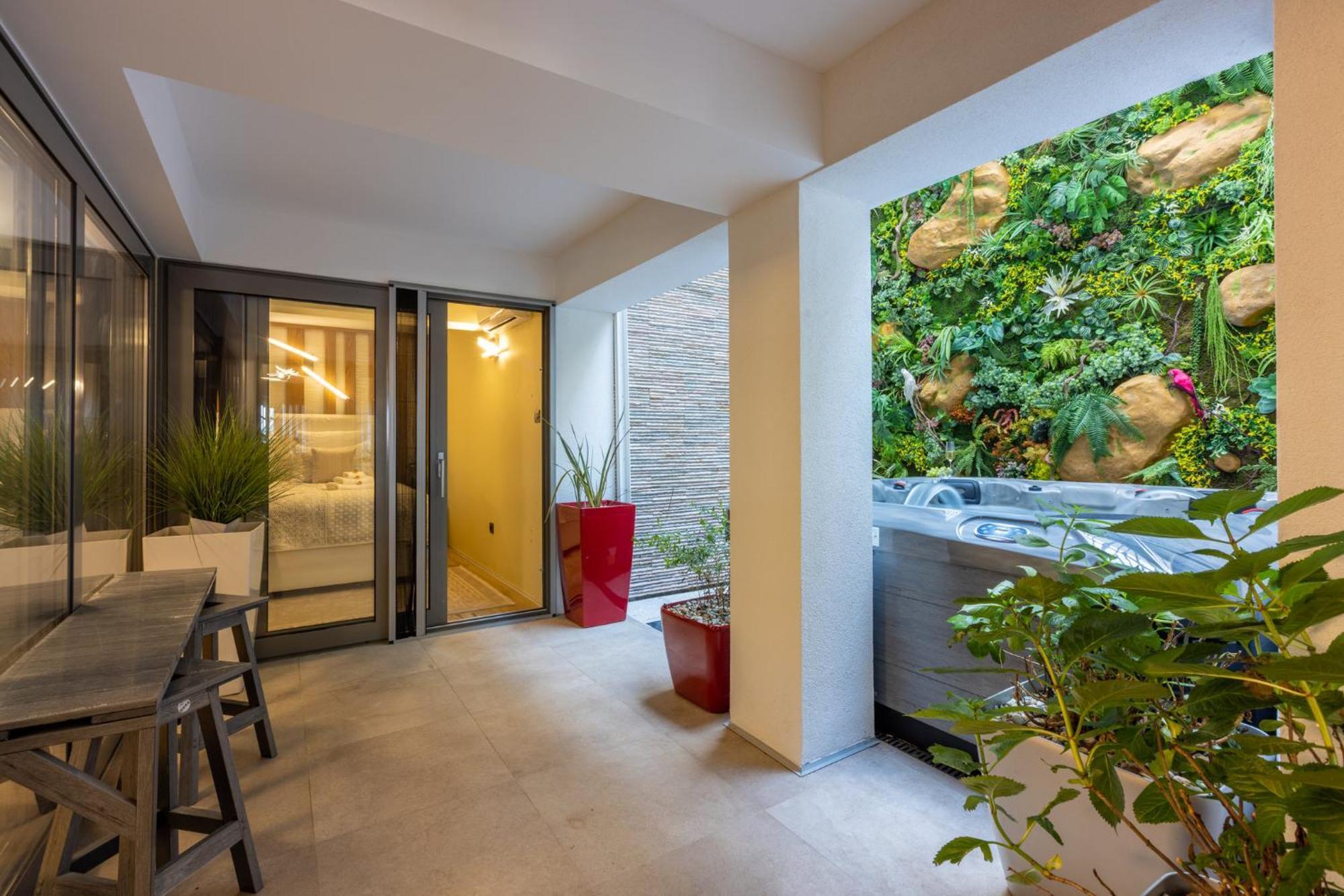 Panoramica Apartment With Whirlpool Crikvenica Exterior foto