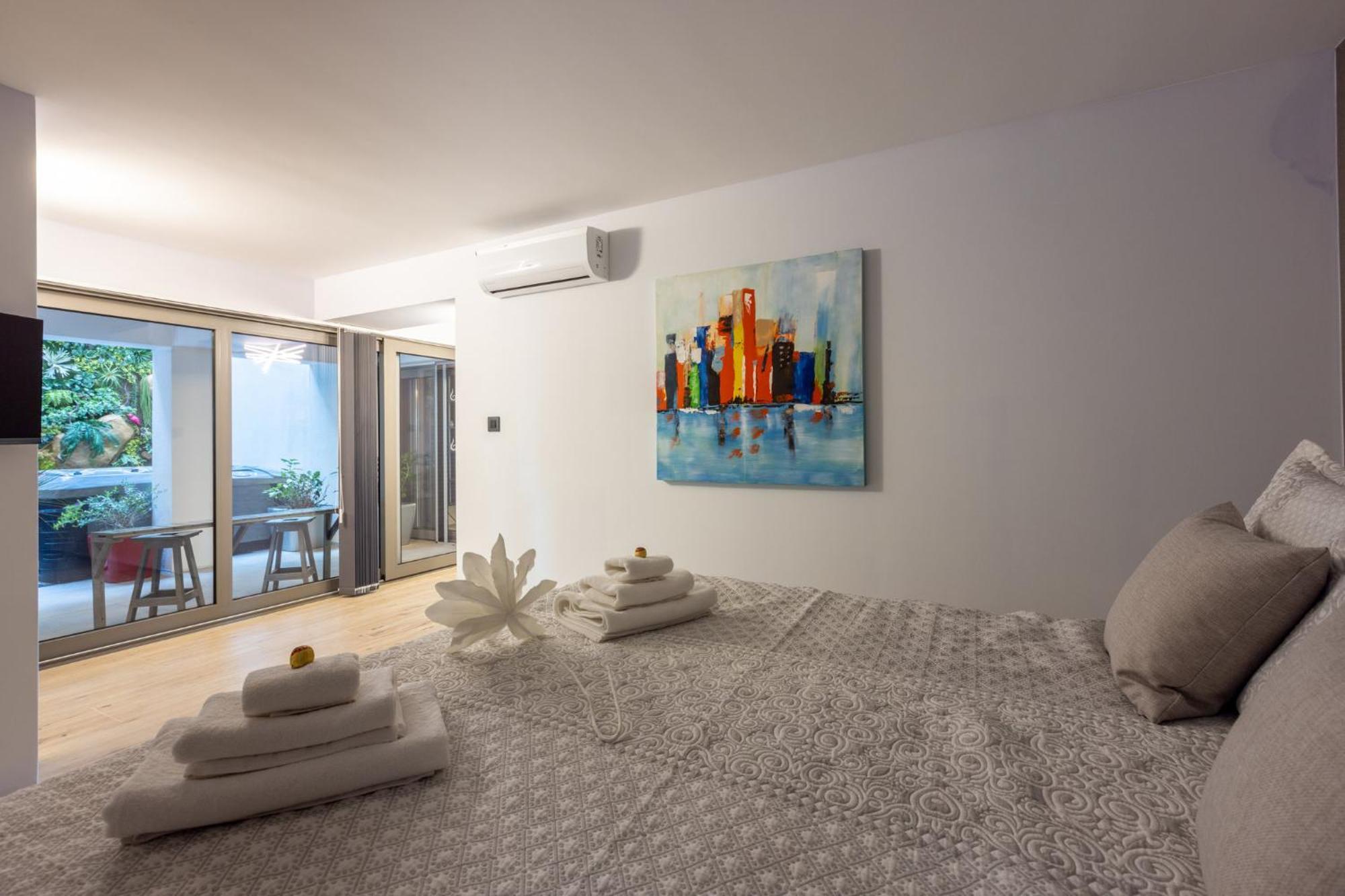 Panoramica Apartment With Whirlpool Crikvenica Exterior foto