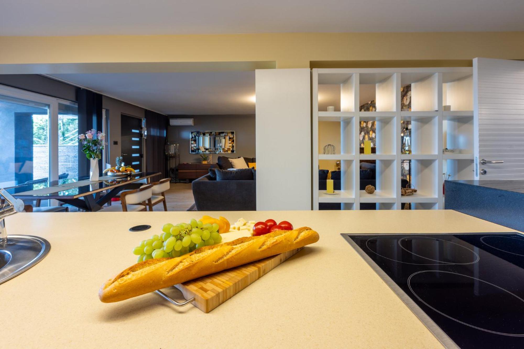 Panoramica Apartment With Whirlpool Crikvenica Exterior foto
