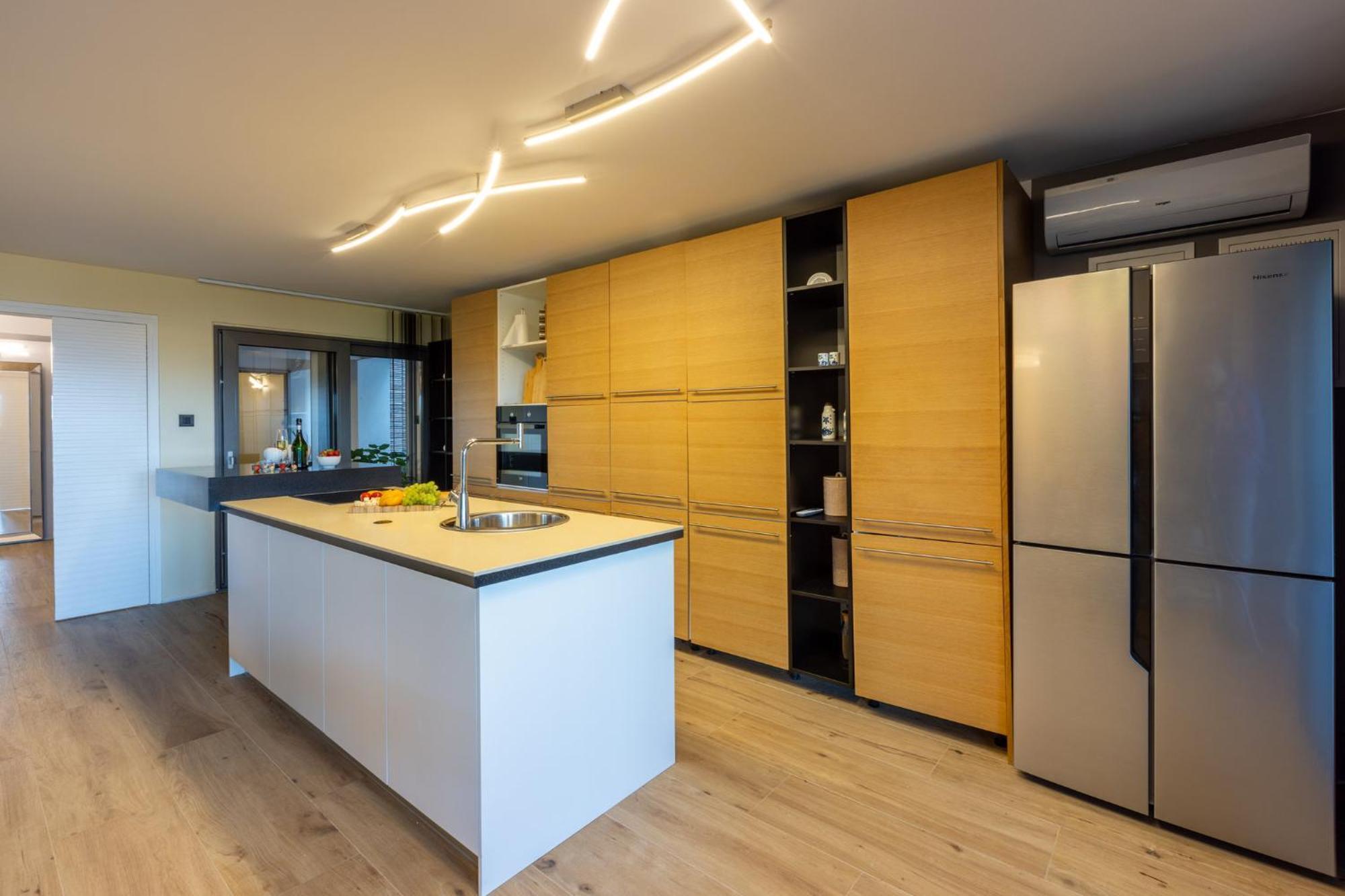 Panoramica Apartment With Whirlpool Crikvenica Exterior foto