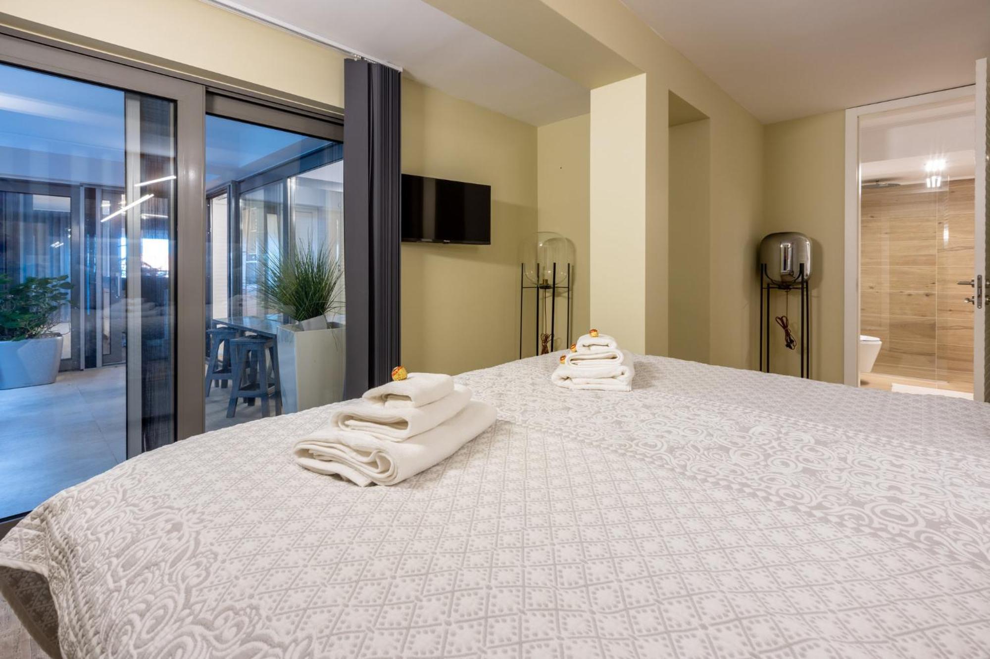 Panoramica Apartment With Whirlpool Crikvenica Exterior foto