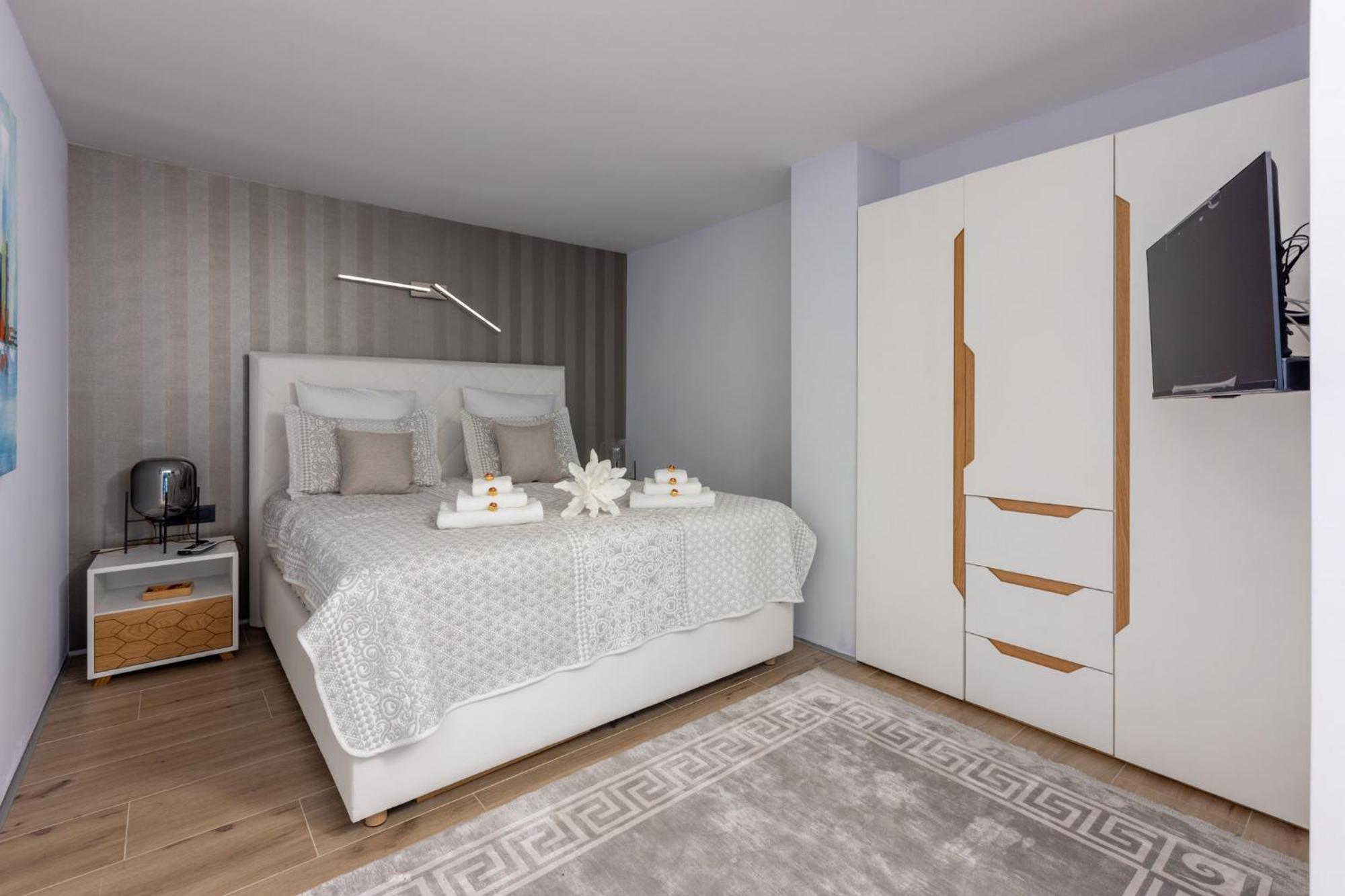 Panoramica Apartment With Whirlpool Crikvenica Exterior foto