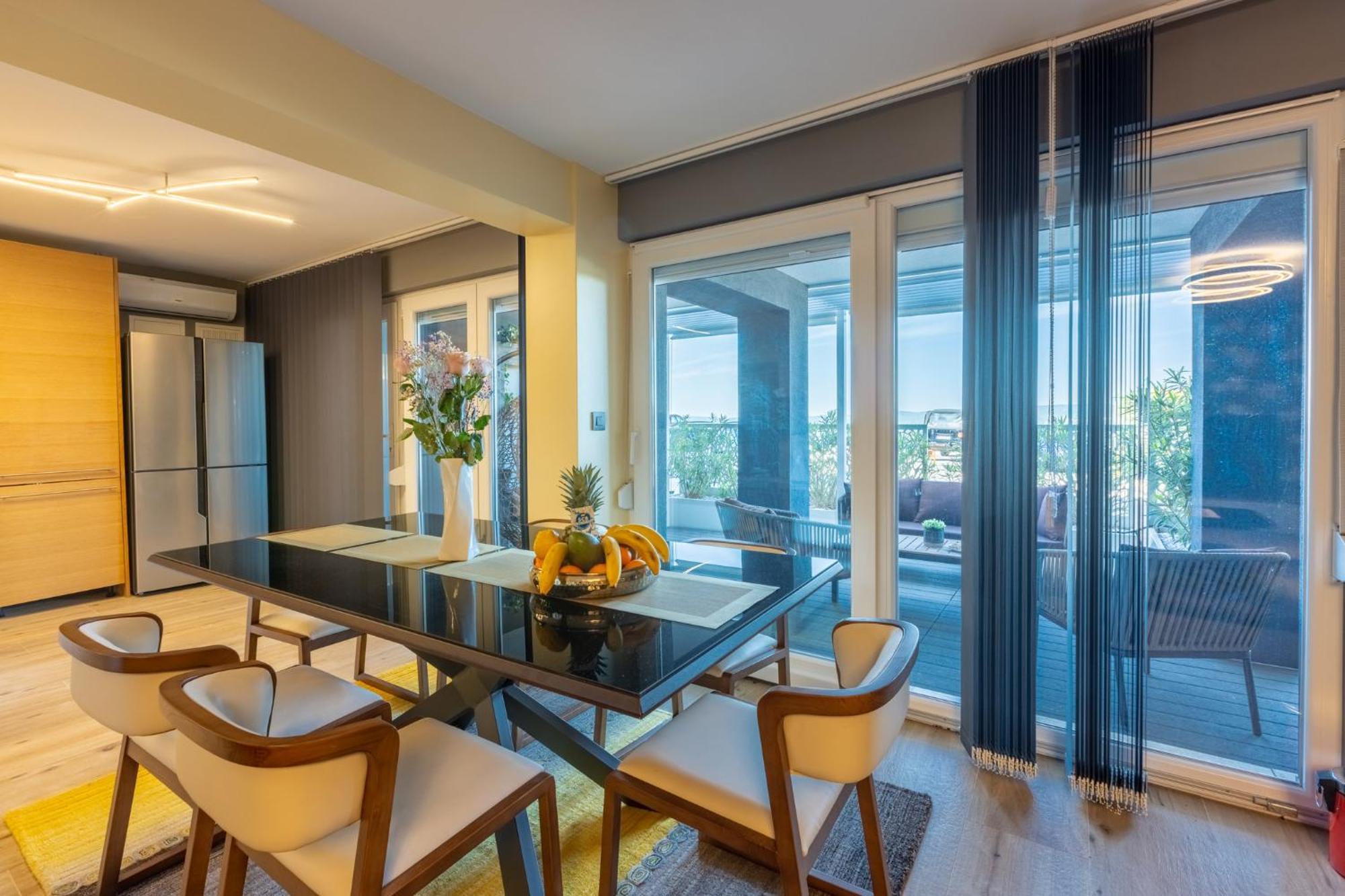 Panoramica Apartment With Whirlpool Crikvenica Exterior foto