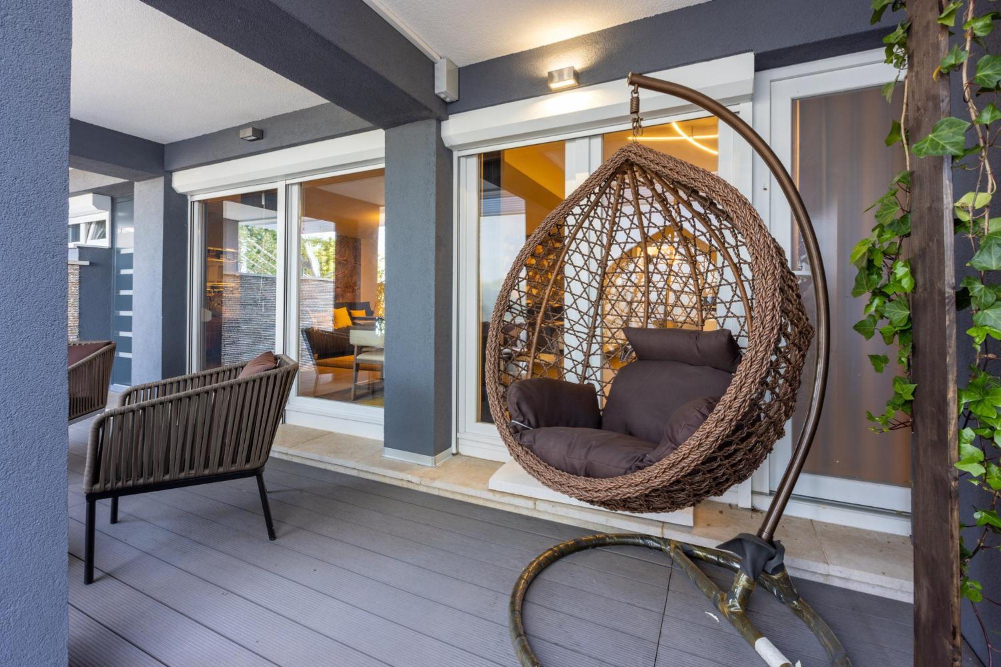 Panoramica Apartment With Whirlpool Crikvenica Exterior foto